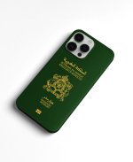 Coque iPhone “Vert” Passeport Marocain – Image 2