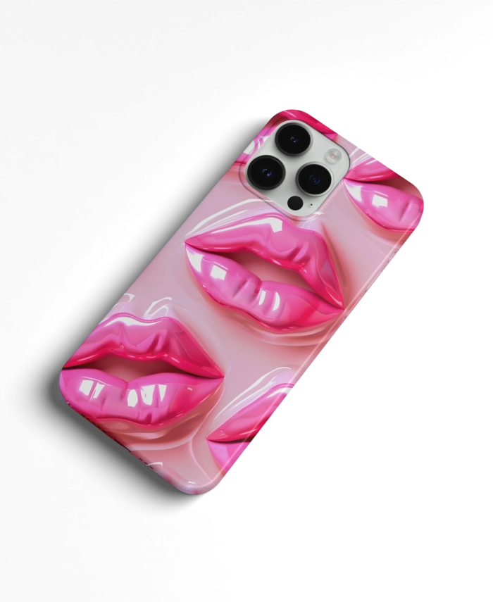 Coque iPhone Lèvres Brillantes – Image 2