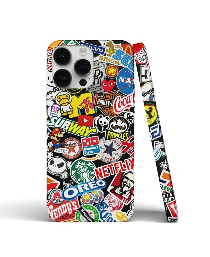 Coque iPhone Explosion de Marques – Image 1