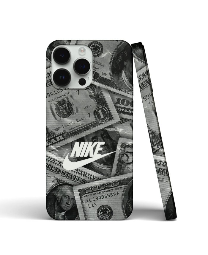Coque iPhone Nike et Argent – Image 1