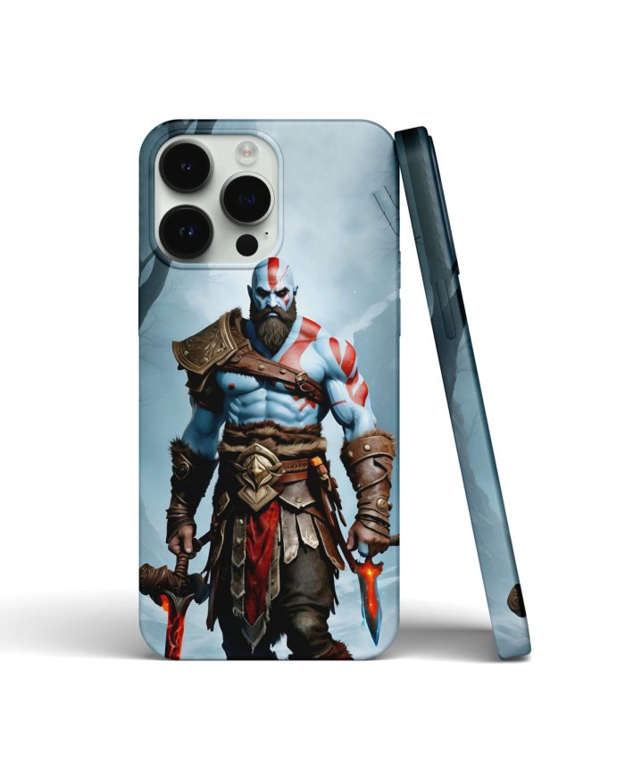 Coque iPhone Kratos Épique – Image 1