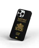 Coque iPhone “Noir” Passeport Marocain – Image 4