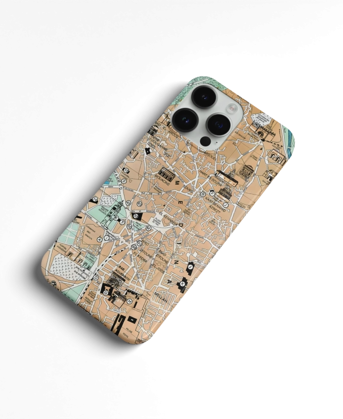 Coque iPhone Maps Marrakech – Image 2