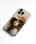Coque iPhone Femme Vintage Chapeau Fleuri – Image 2