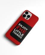 Coque iPhone Rouge Citation Positive – Image 2