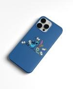 Coque iPhone Stitch Bleu Adorable – Image 2