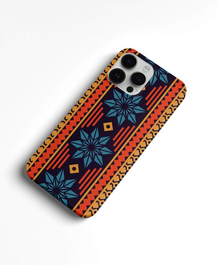 Coque iPhone Motif Tribal Géométrique – Image 4
