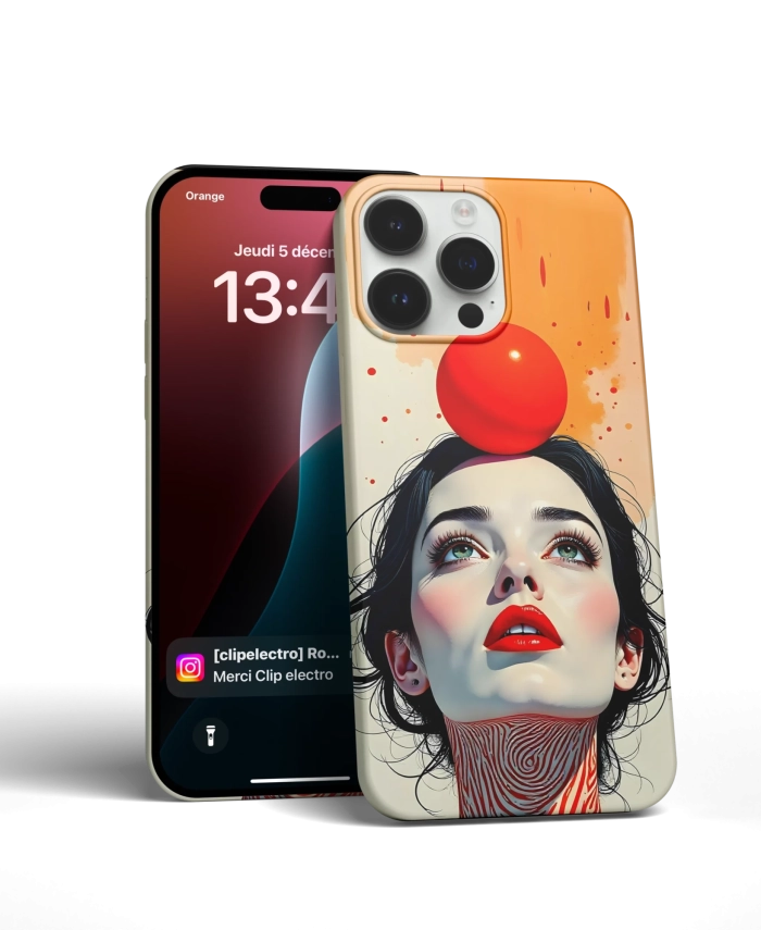 Coque iPhone Femme Art – Image 3