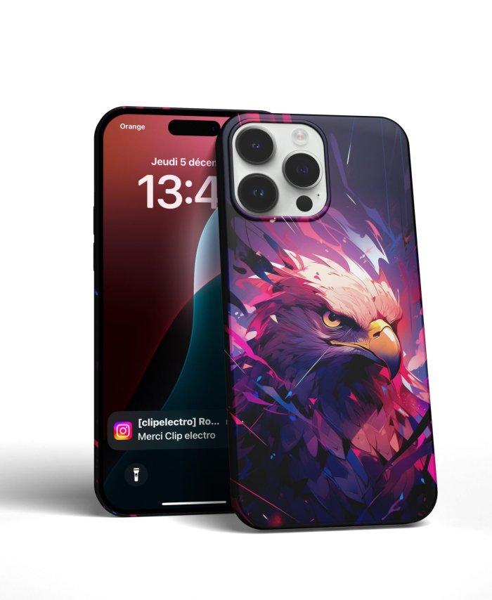 Coque iPhone Aigle Art – Image 3