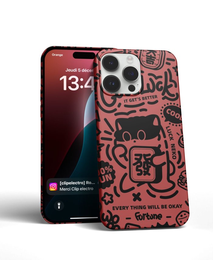 Coque iPhone Ninja Stylisée – Image 3