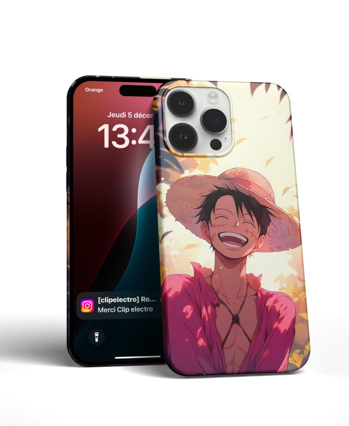 Coque iPhone One Piece - Luffy Chapeau de Paille – Image 3