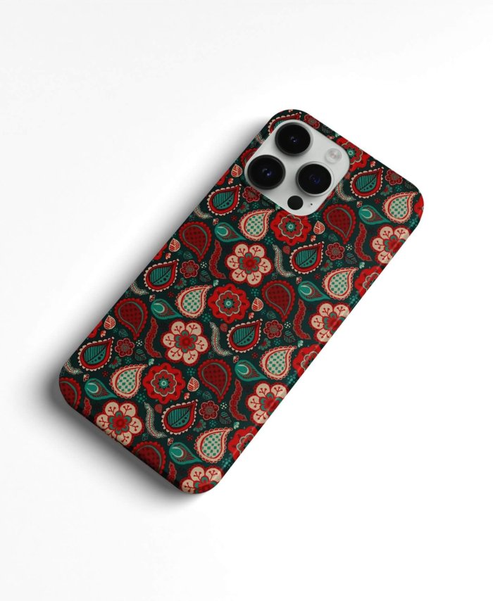 Coque iPhone Motif Floral Oriental – Image 4