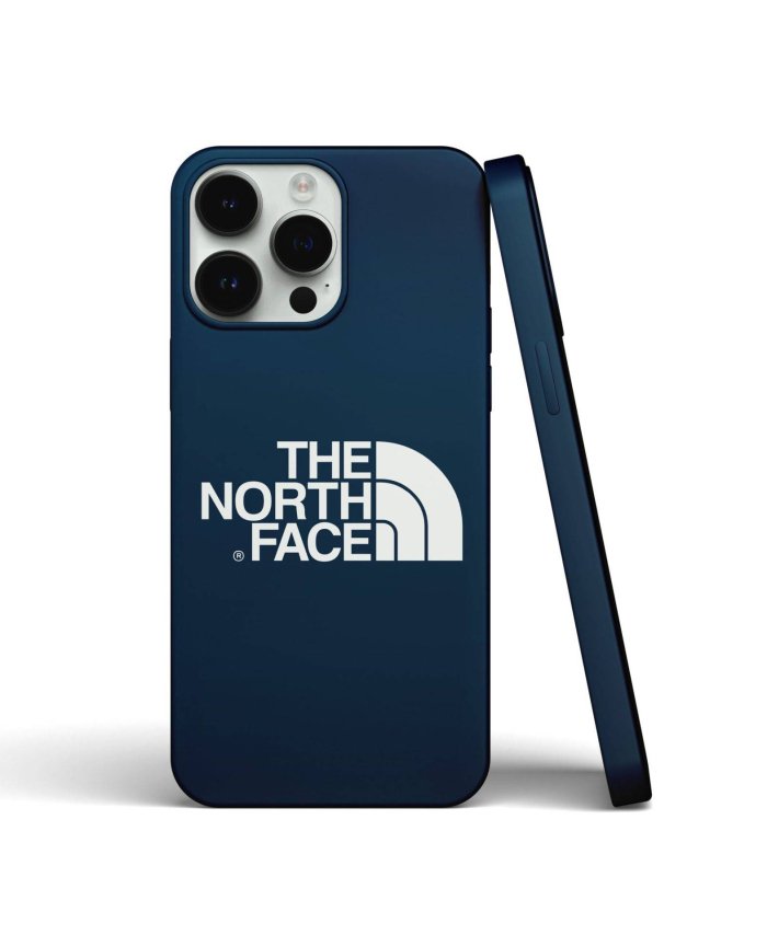 Coque iPhone Bleu Marine The North Face – Image 1