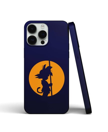 Coque iPhone Silhouette Héros Manga